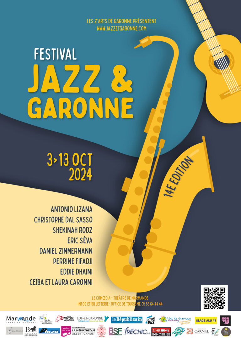 Affiche Jazz & Garonne édition 2024